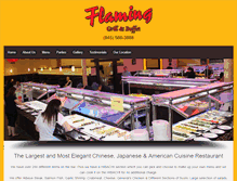 Tablet Screenshot of flaminggrillbuffetny.com